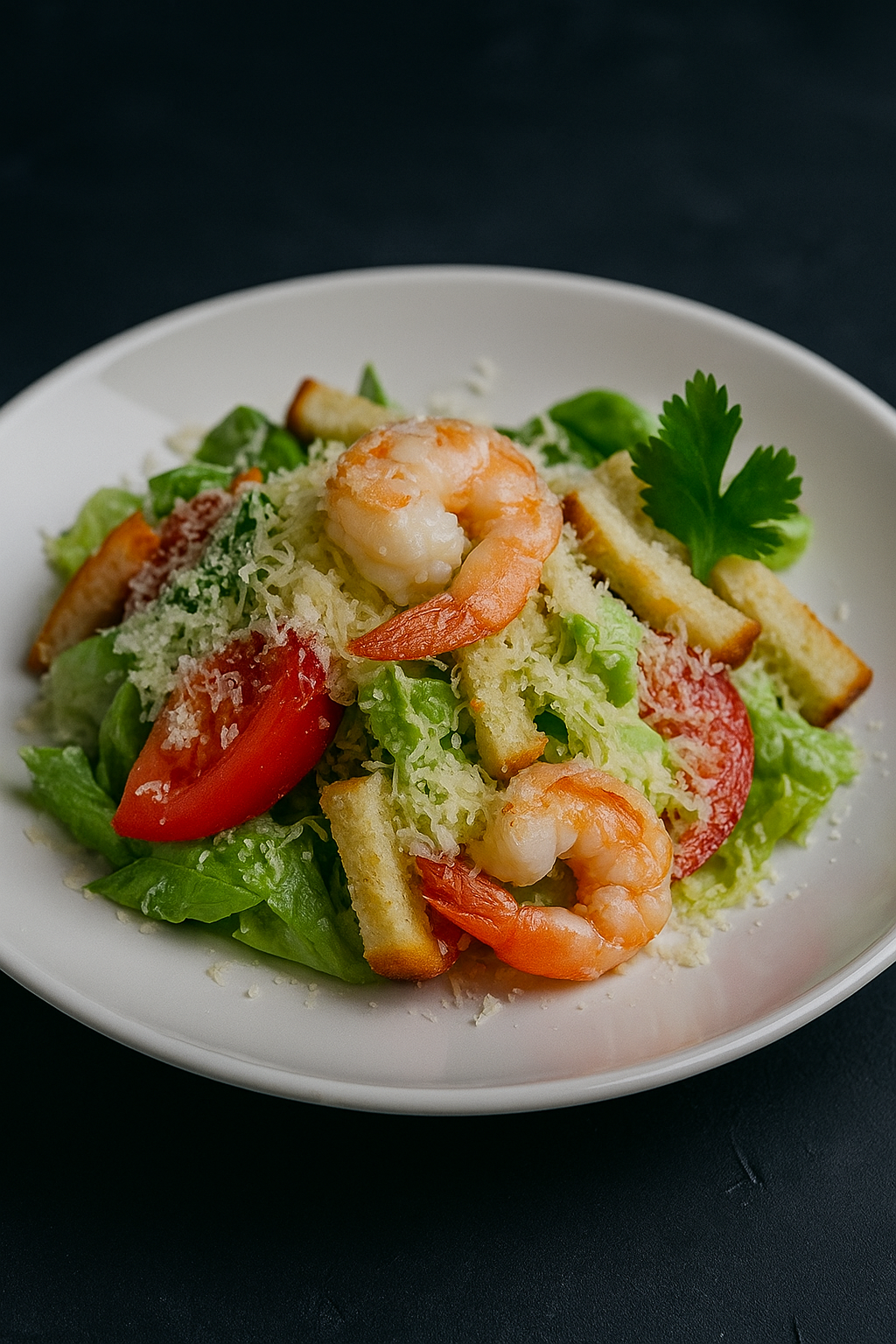 Цезарь с креветками