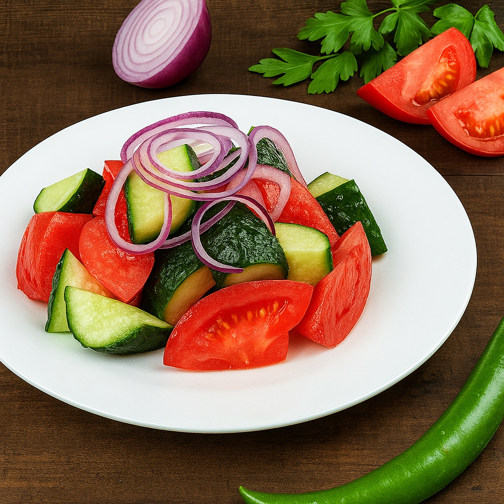 Свежий салат