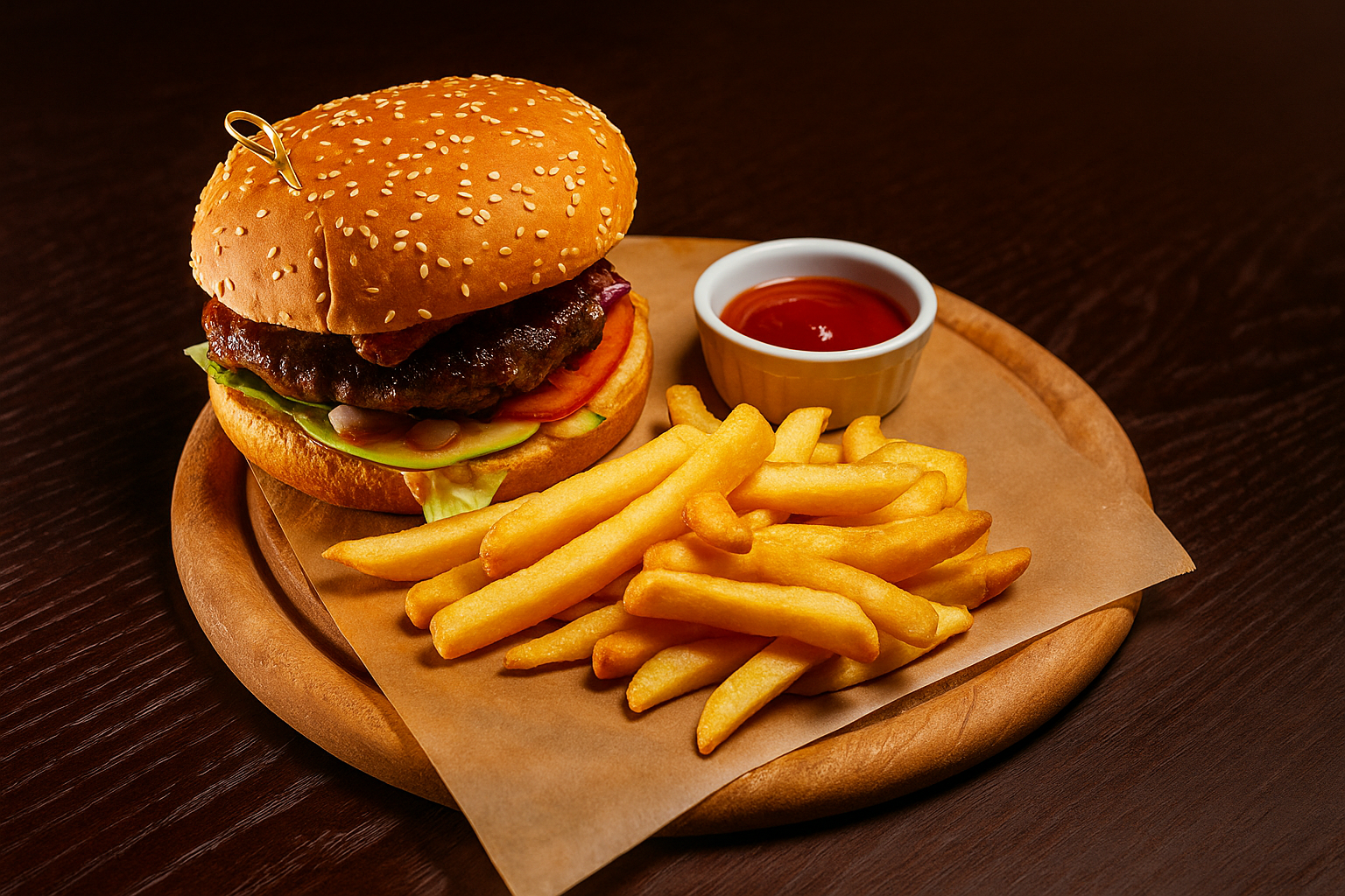 Бургер куриный