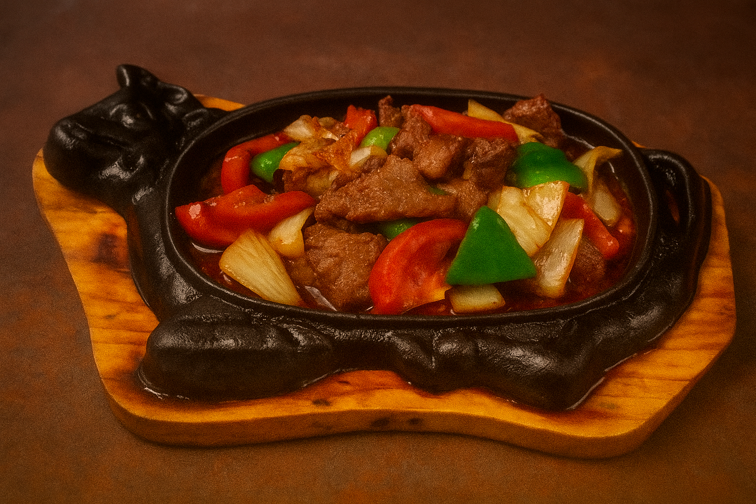 Мясо на жаровне